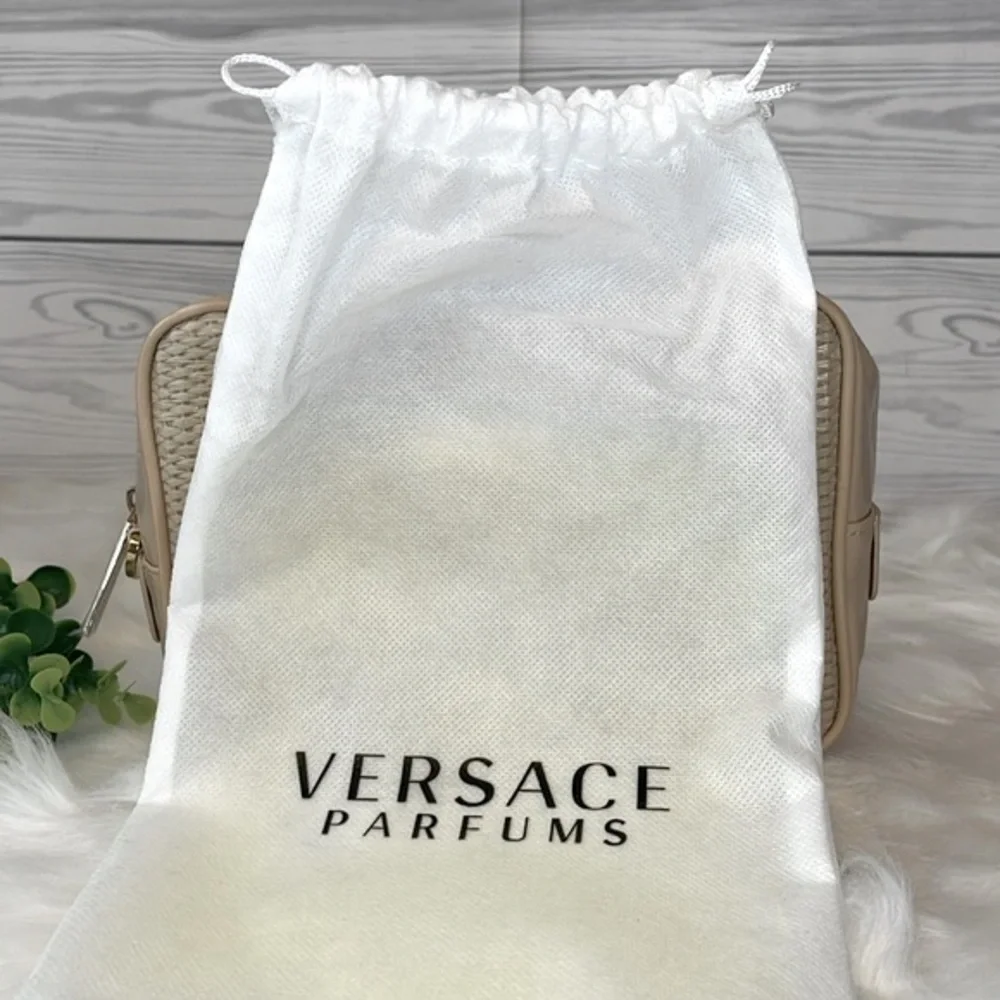 Versace Parfums Woven/Patent Beauty‎ Pouch - Picture 10 of 13